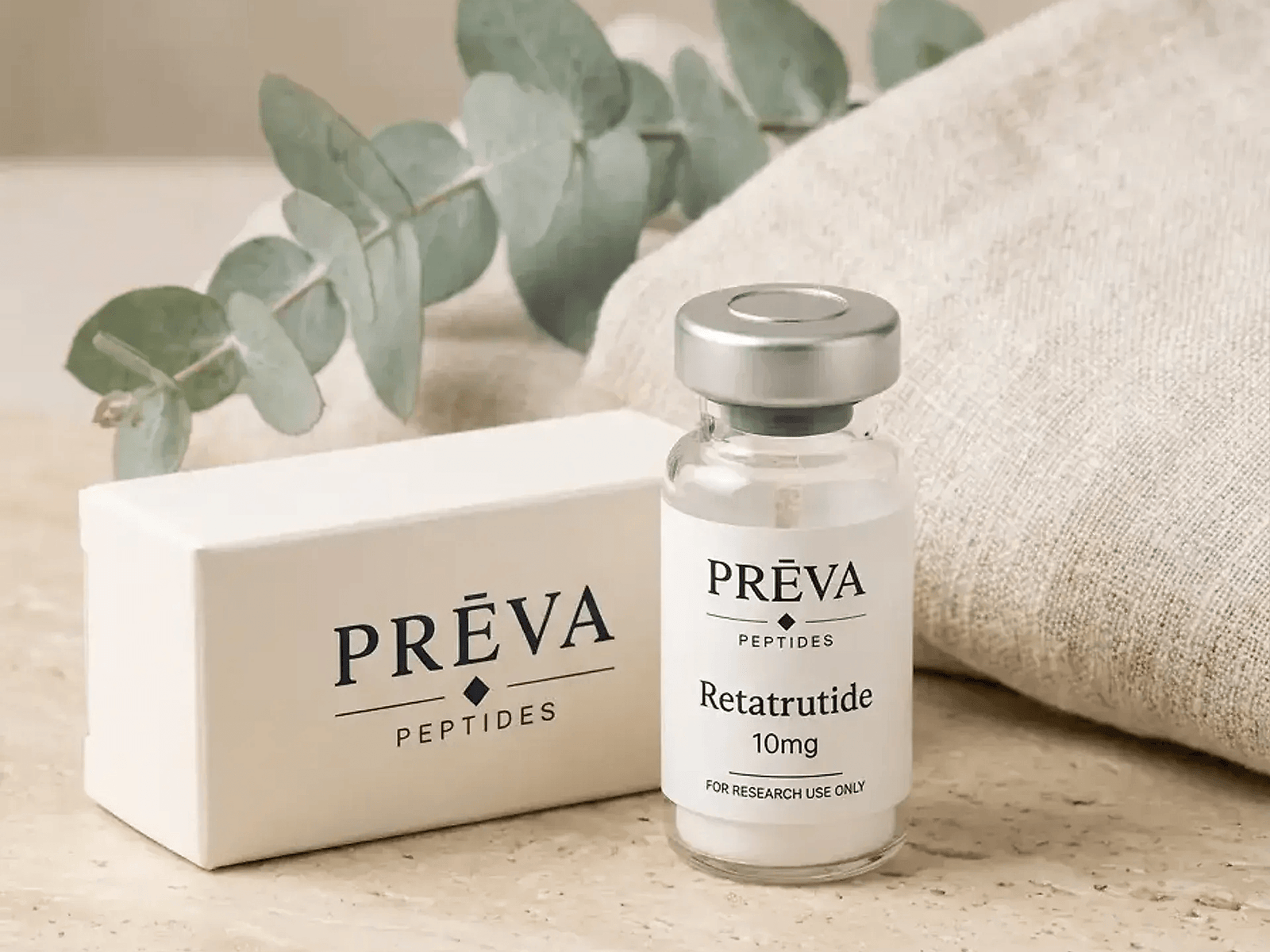 PRĒVA box and vial